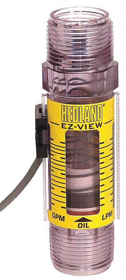 Flowmeter GPM/LPM 0.5 - 4.0 / 2-15