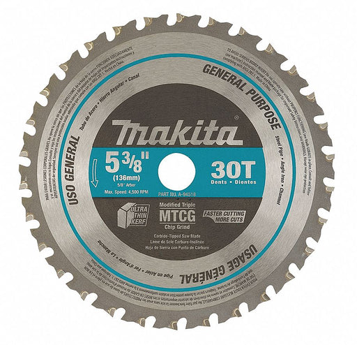 Circular Saw Blade 5 3/8 in 30 Teeth