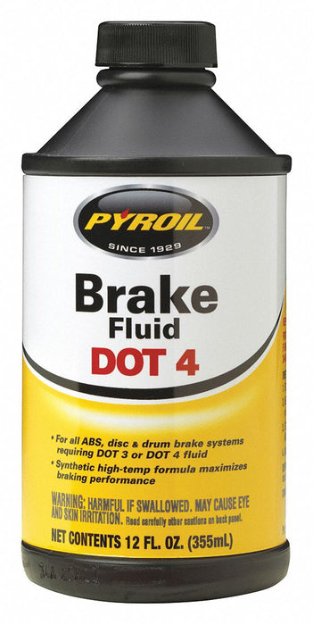 Brake Fluid 12 Oz Dot 4