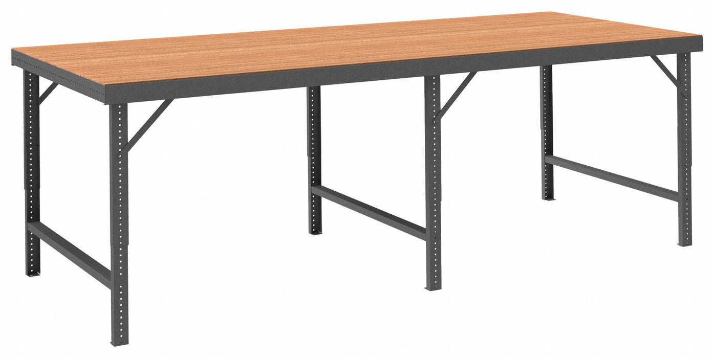 Adj. Work Table Particleboard 120 W 48 D