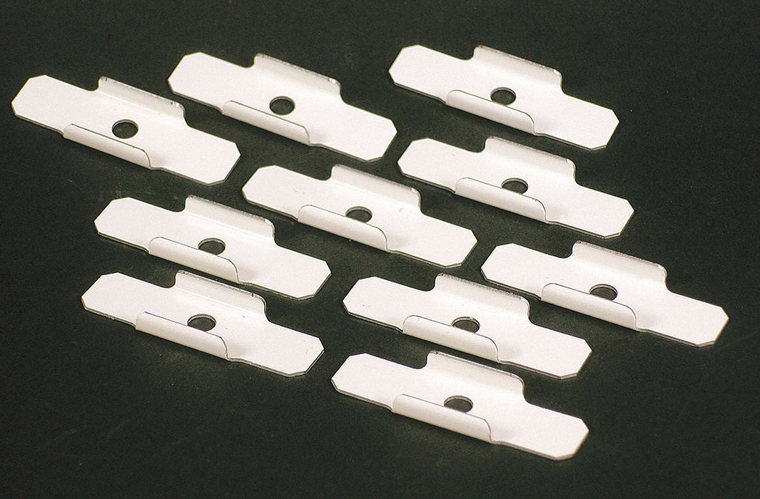 Support Clip Ivory Steel Clips