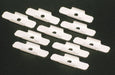 Support Clip Ivory Steel Clips