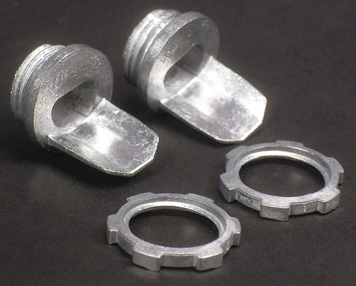 Box Connector Ivory Steel 1/2 L PK2