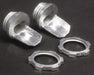 Box Connector Ivory Steel 3/4 L PK2