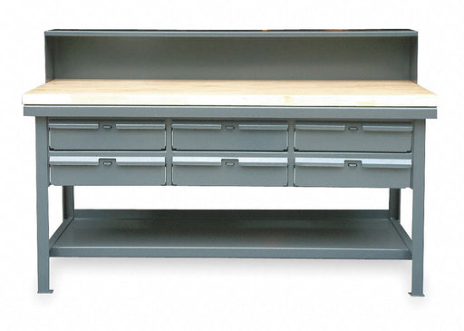 Workbench Butcher Block 60 W 36 D