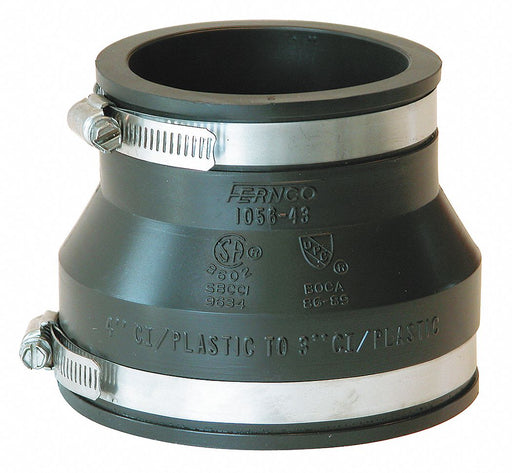 FlexStraight PVC 4in 3in Slip-On