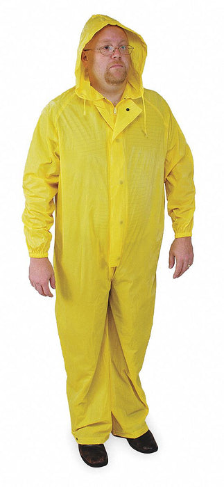 Rain Coverall Unrated Yellow 4XL