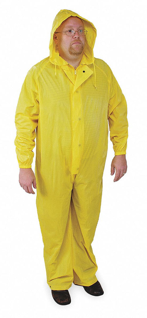 Rain Coverall Unrated Yellow 4XL