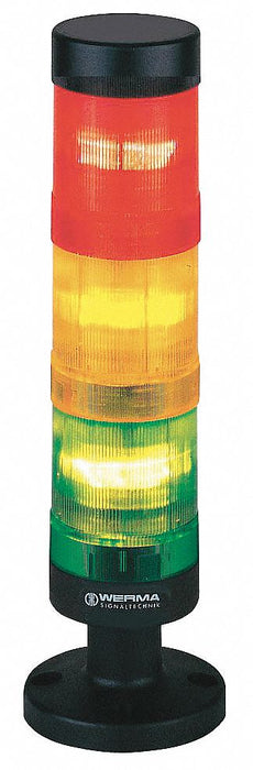 Tower Light 24VAC/DC Amber Green Red