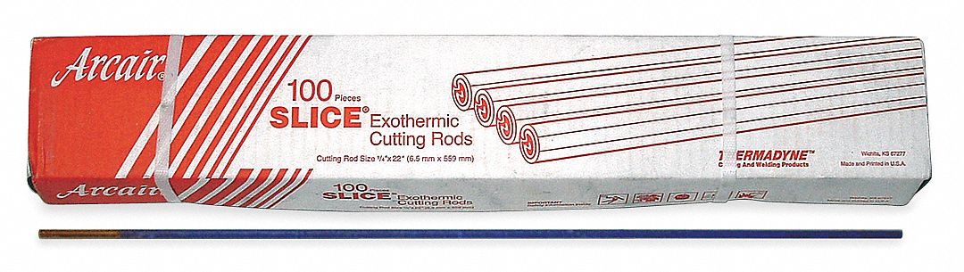 Victor Flux Coat Exotherm Cut Rod PK100