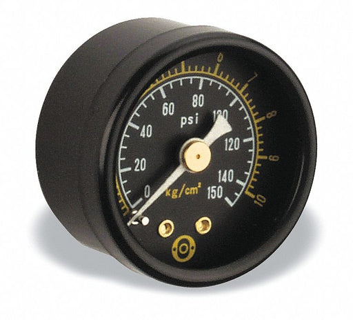 Pressure Gauge 0 to 150 psi 1-1/2In
