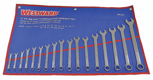 Combo Wrench St CV Steel Satin Offset