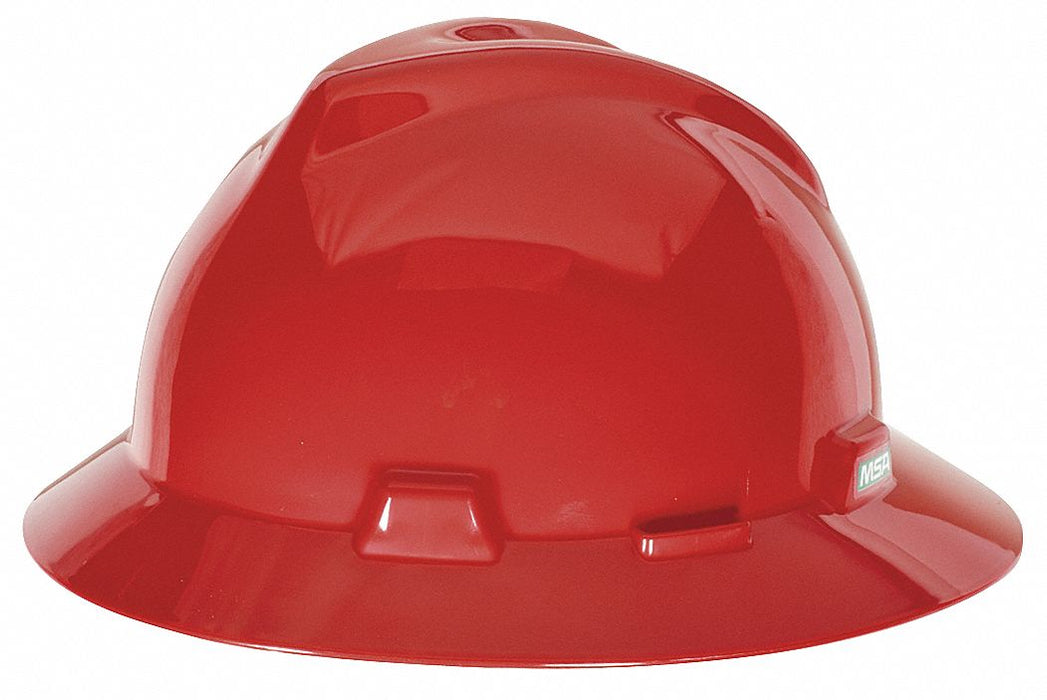D0367 Hard Hat Type 1 Class E Ratchet Red