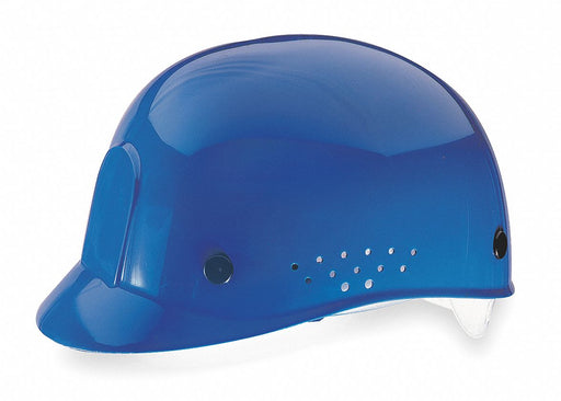 D0374 Bump Cap Front Brim Pinlock Blue