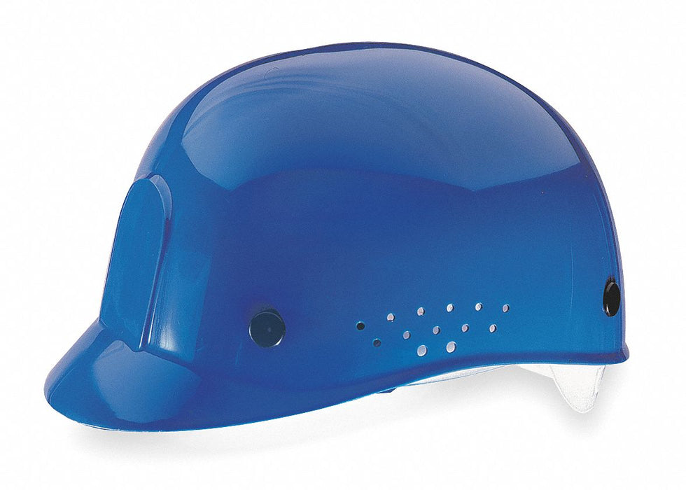 D0374 Bump Cap Front Brim Pinlock Blue