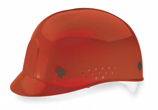D0374 Bump Cap Front Brim Pinlock Red