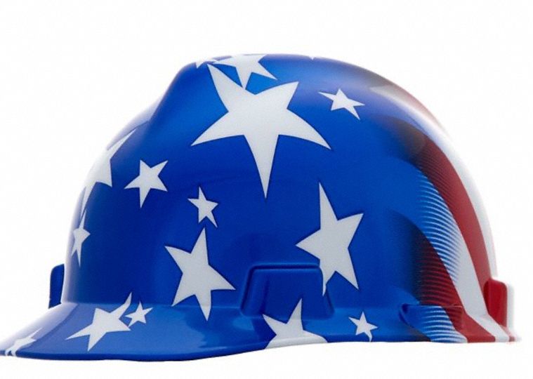 H0843 Hard Hat Type 1 Class E Ratchet Blue