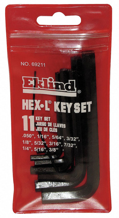 HexKeySt L 1 21/32 in to 4 1/4 in