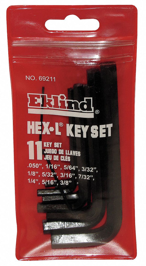 HexKeySt L 1 21/32 in to 4 1/4 in