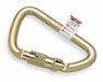 Carabiner Offset-D Gold