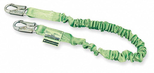 Shock-Absorbing Lanyard Green
