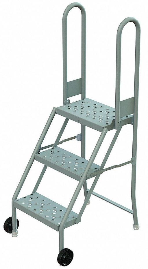 Tilt and Roll Ladder Platfm 30 In H
