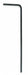 Hex Key Tip Size 3/64 in PK10