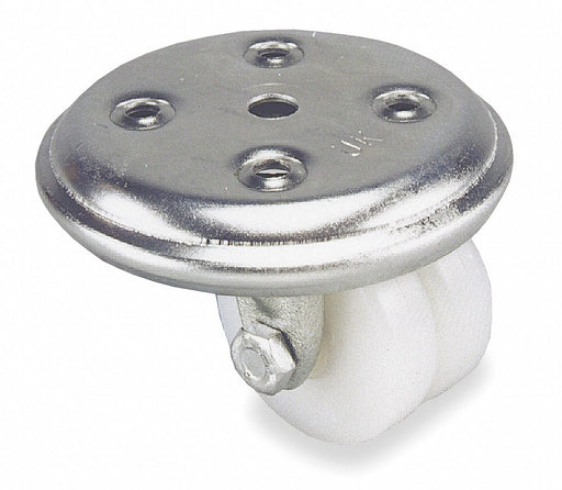 Plate Caster Swivel Nylon 2 1/2 H