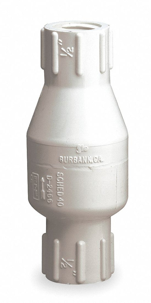 Spring Check Valve 4.4063 in Overall L