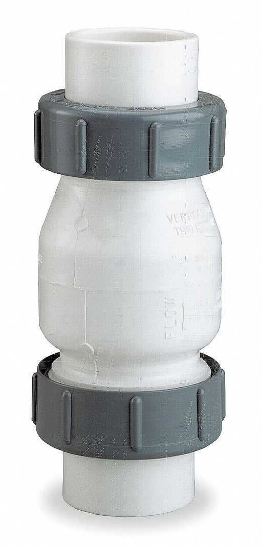 True Union Swing Waste Water Check Valve