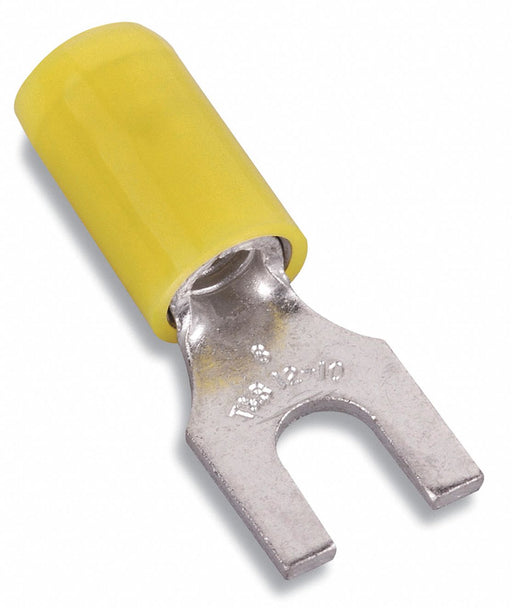 Fork Terminal Tin Copper Yellow PK50