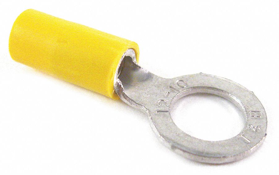 Ring Terminal Yellow 12 AWG 10 AWG PK50