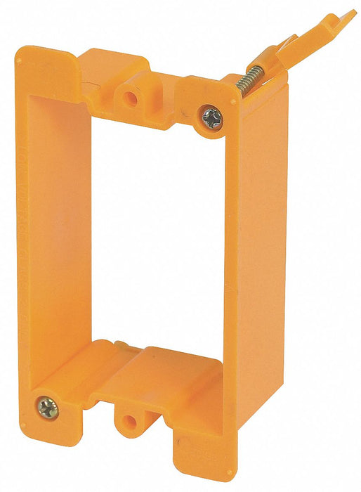 Mounting Bracket 1-Gang Plastic Orange