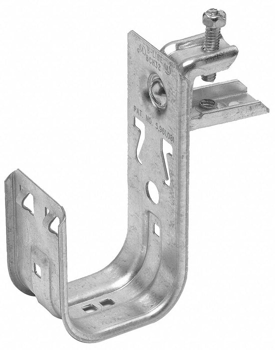 J-Hook 1/8-5/8In Flange 2In Max Cap