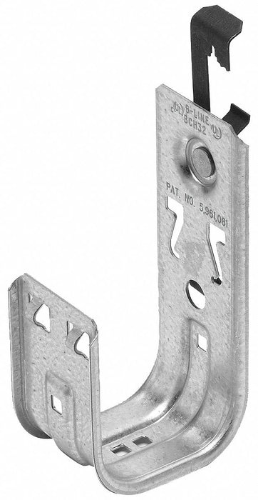 J-Hook 1/4In Rod 2In Max Cap
