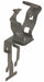 Conduit Clip Steel Overall L 1in