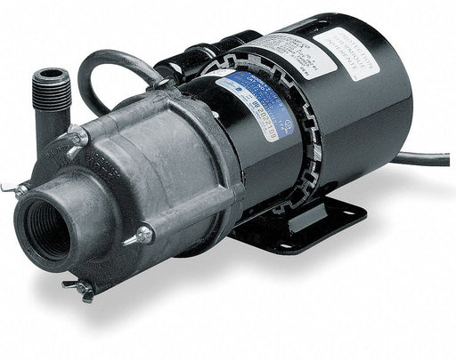 Magnt Drv Pmp 1/2in NPT 1/25hp Glss PPS