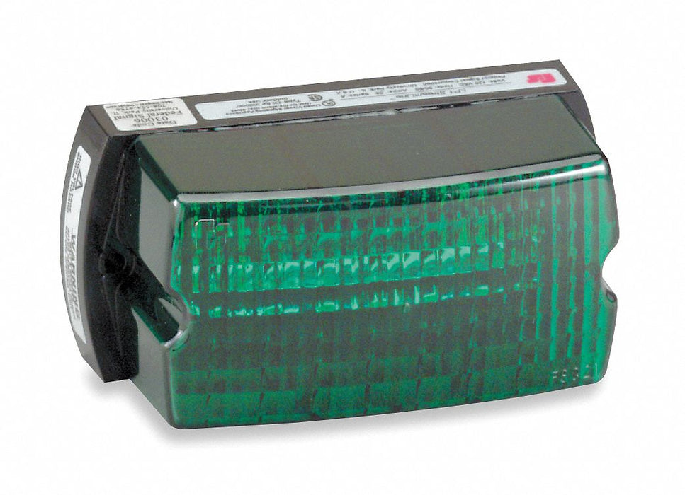 Low Profile Warning Light Strobe Green