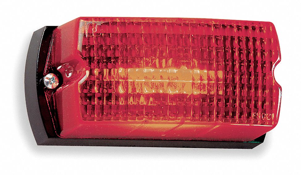 Low Profile Warning Light Strobe Red
