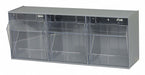 F1572 Tip-Out Bin Gray Unfinished 9 1/2 in
