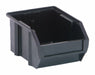 ESD Conductive Bin Black PP 3 in