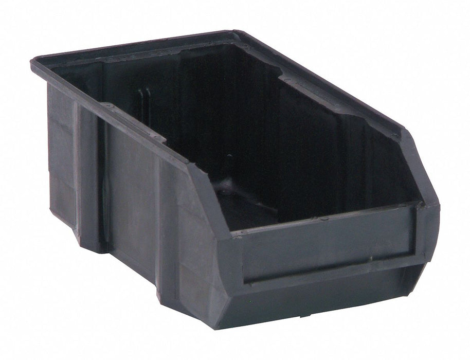 ESD Conductive Bin Black PP 3 in