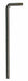 Torx Key L Shape Alloy Steel 4 11/64 in