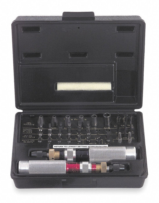 Torque Driver Set 1/4 20 to 100 in.-oz.