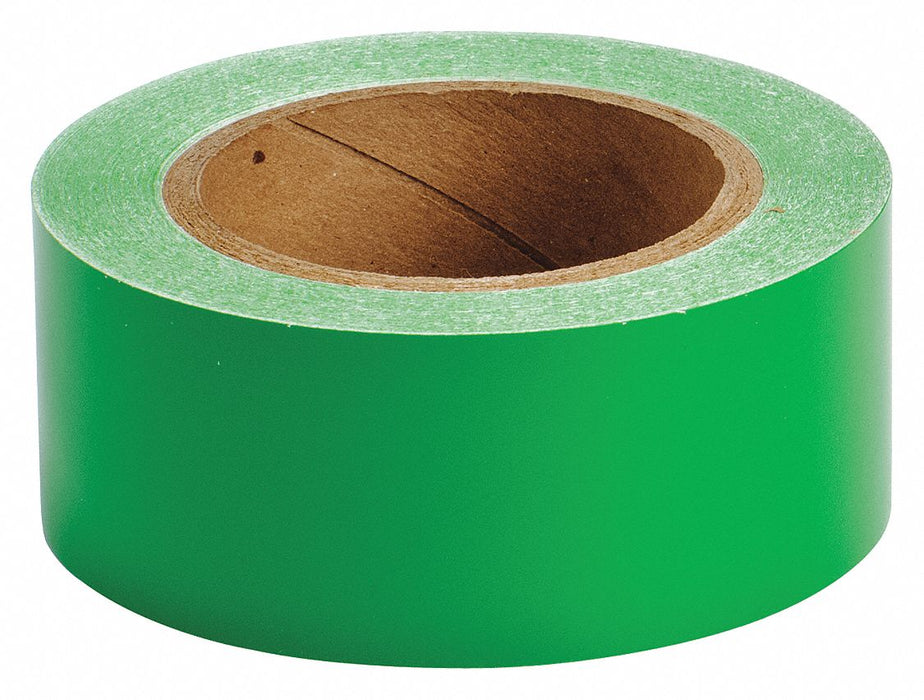 D3616 Pipe Marking Tape Grn 2in W 90ft Roll L