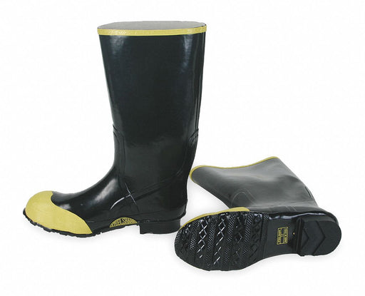 D0325 Rubber Boot Men s 7 Knee Black PR