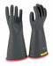 D1032 ElectrcInslatedGloves Sz11 Blk Rubber PR