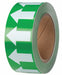 D3613 Pipe Marking Tape Grn 2in W 90ft Roll L