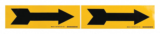D3449 Pipe Marker (Arrow) 2 1/4in H 7in W