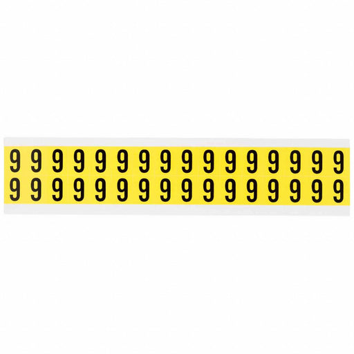 D4796 Carded Numbers and Letters 9